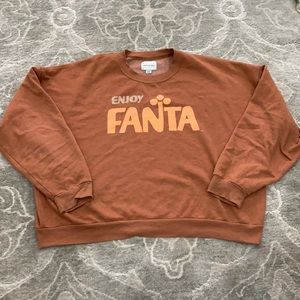 American Eagle Oversized Fanta Sweatshirt